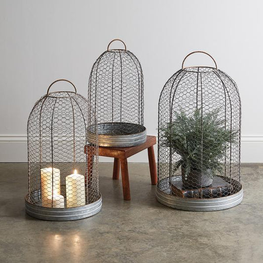 Large Wire Mesh Cloche