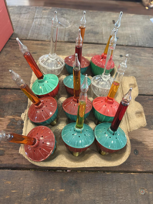 Vintage Christmas Bubble Lights