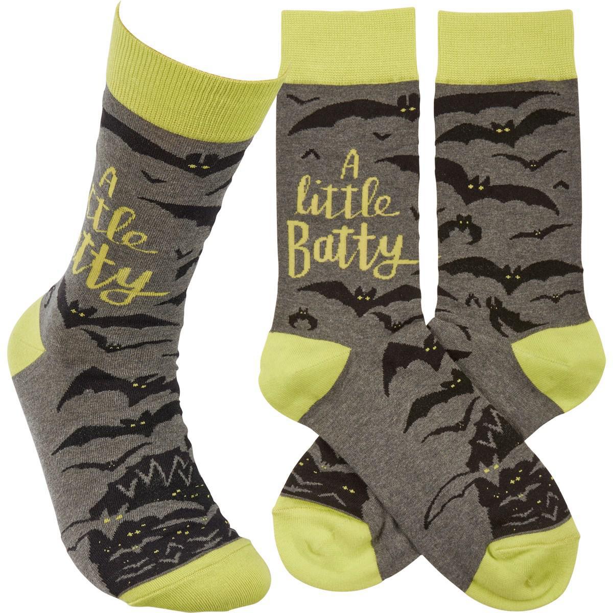 A Little Batty Socks