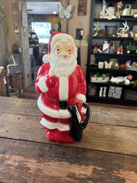 Vintage Santa Blow Mold