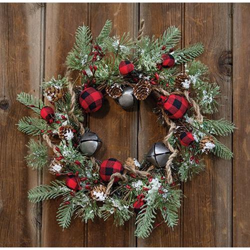 Buffalo Gingham Wreath