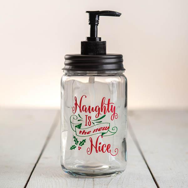 Naughty Is The New Nice Soap Dispenser