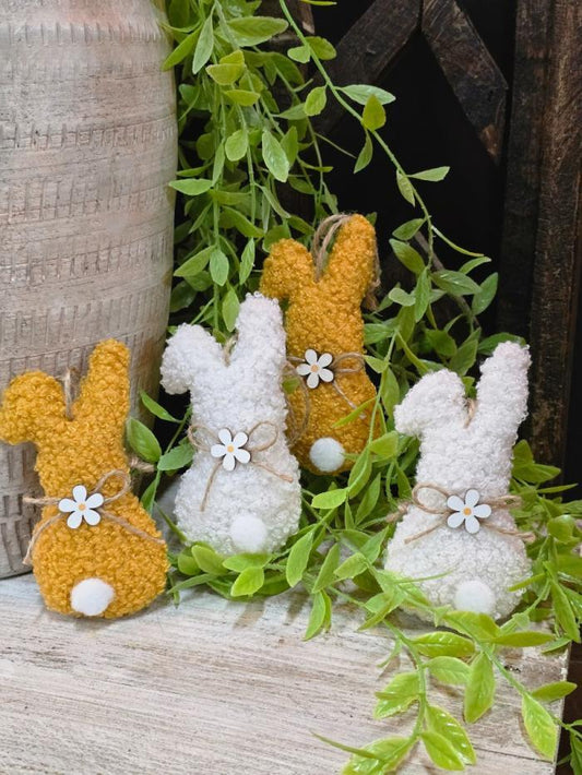 Fluffy Bunnies Set of 4