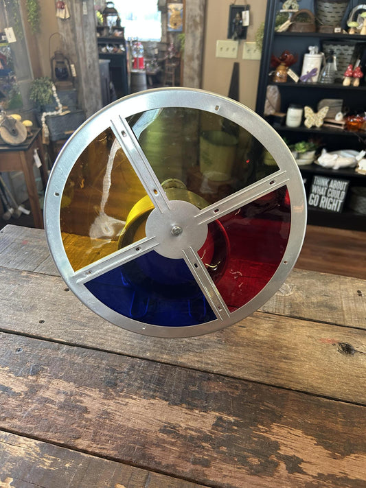 Mid Century Vintage Color Wheel