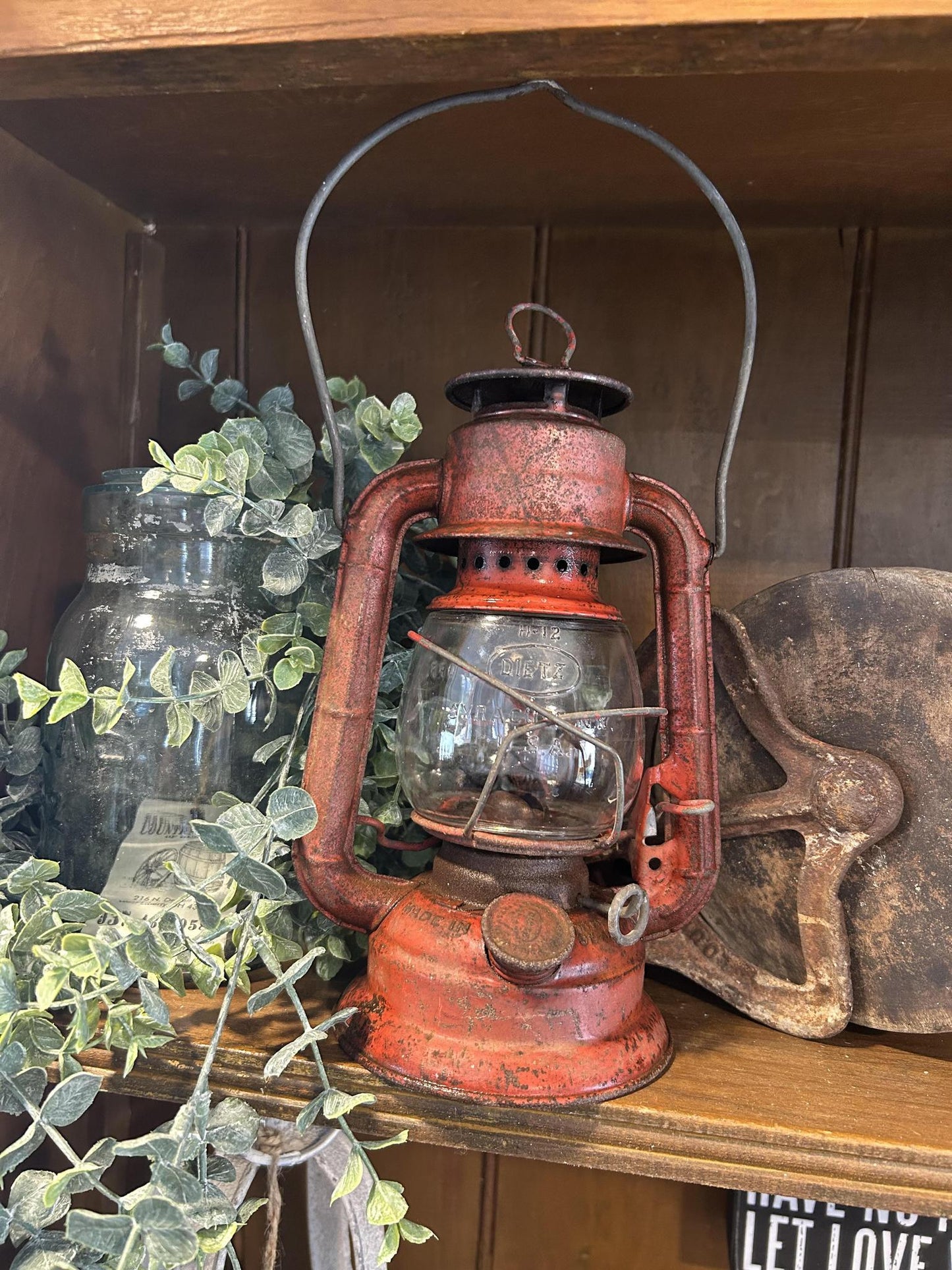 Small Antique Dietz Comet Lantern