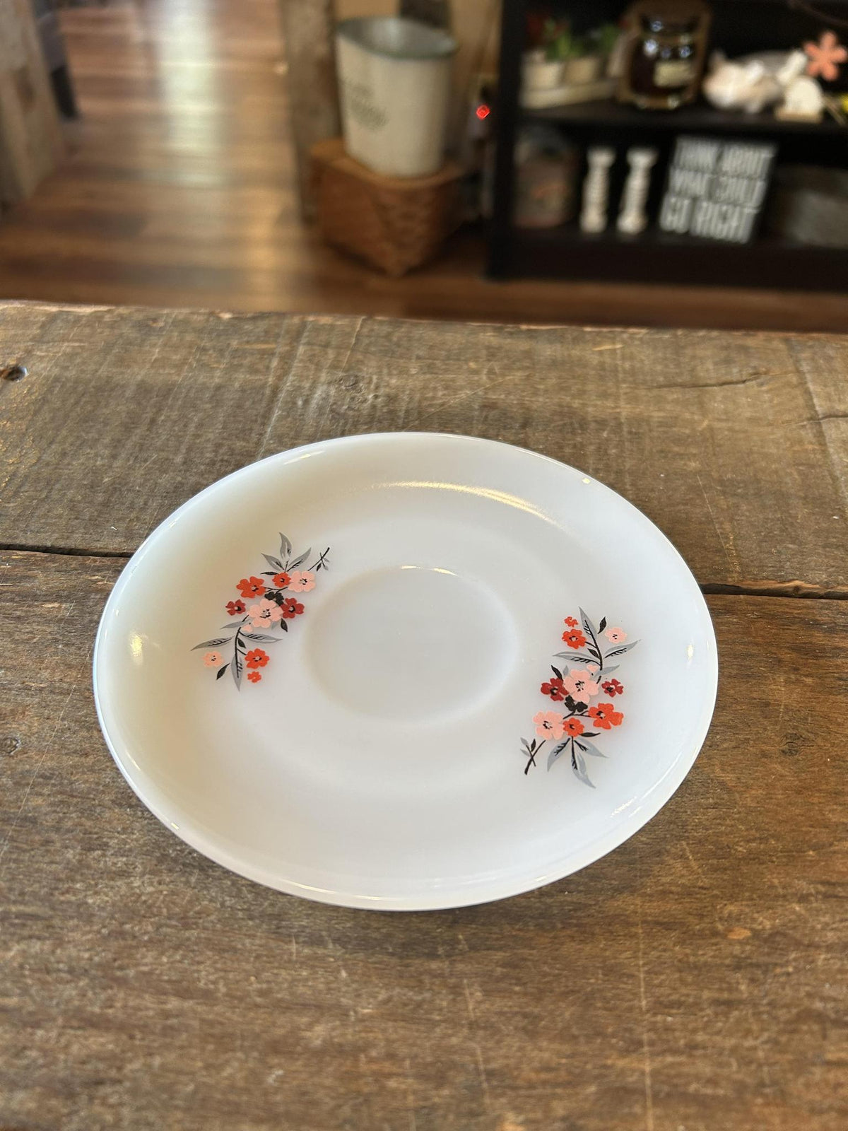 Fire-King Primrose Saucer