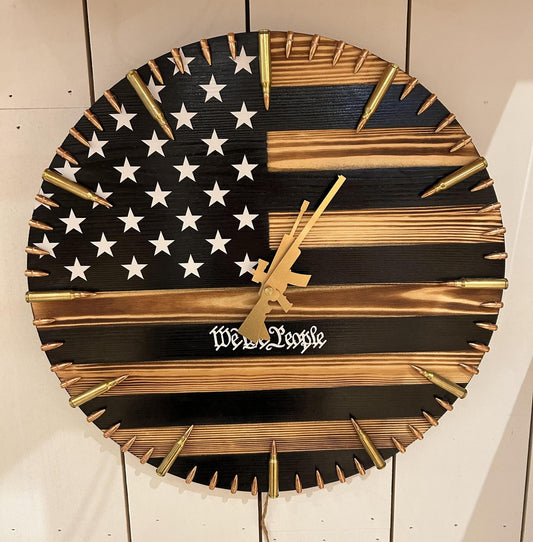 We The People Wall Clock