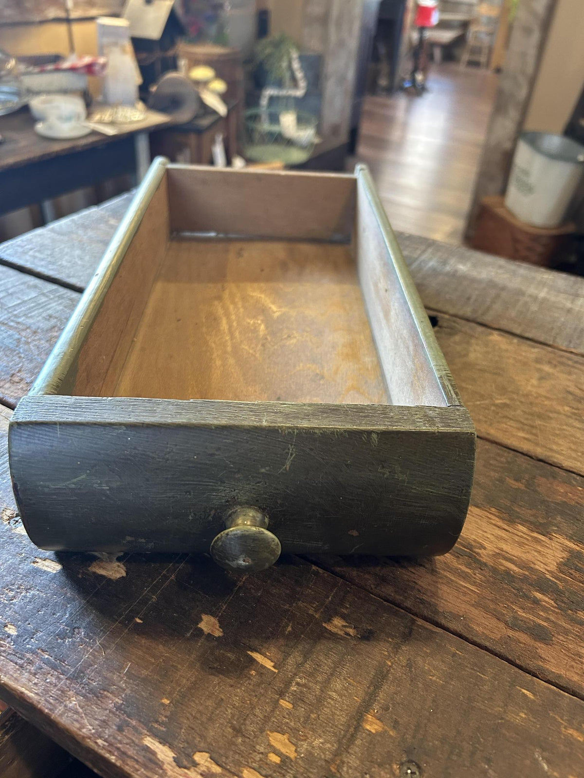 Vintage Green Drawer