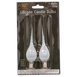 2 Pack 7 Watt Silicon Bulbs
