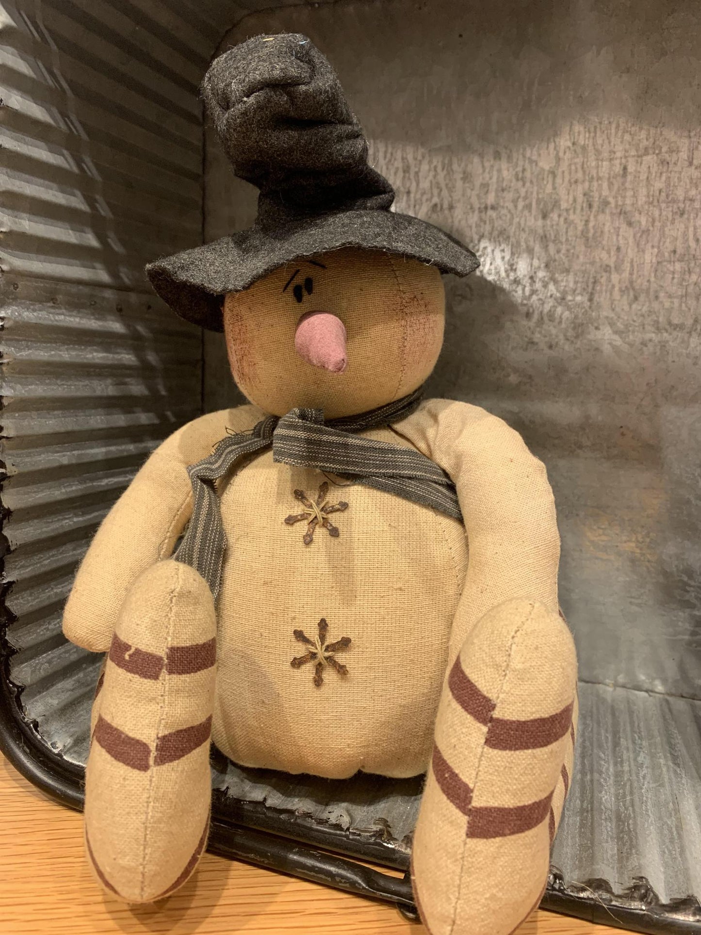 Whimsy Top Hat Snowman