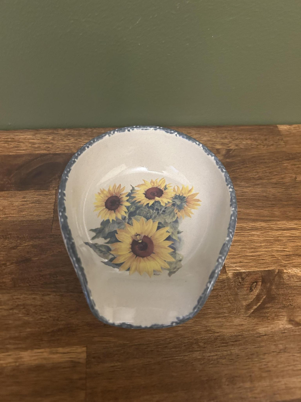 Home & Garden Party, Ltd. Floral Sunflower Spoon Rest