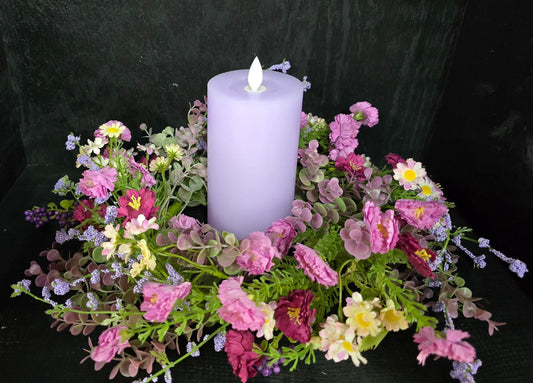 Mulberry Meadow Wreath