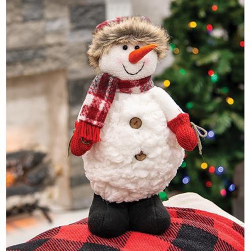 Standing Plush Snowman