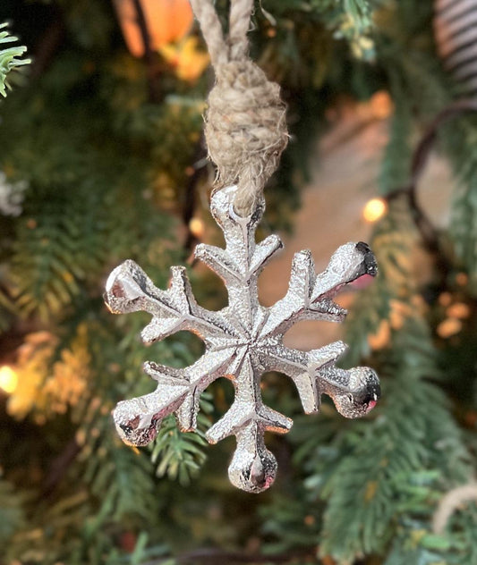 Nickel Snowflake Ornament