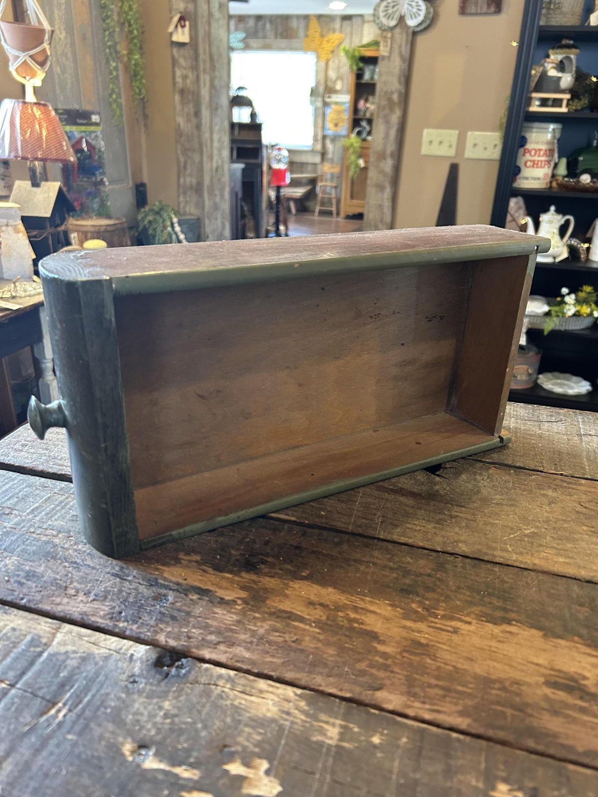 Vintage Green Drawer