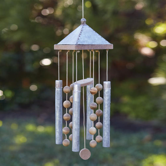 Wood And Metal Wind Chimes