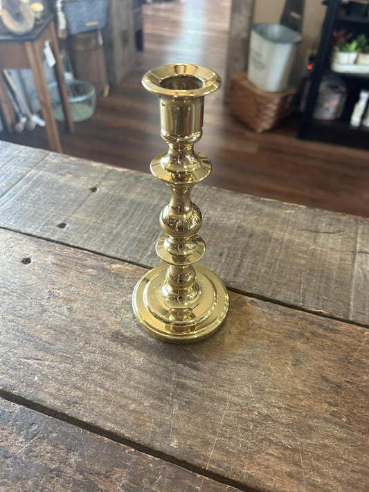 Baldwin Solid Brass Candlestick Holder