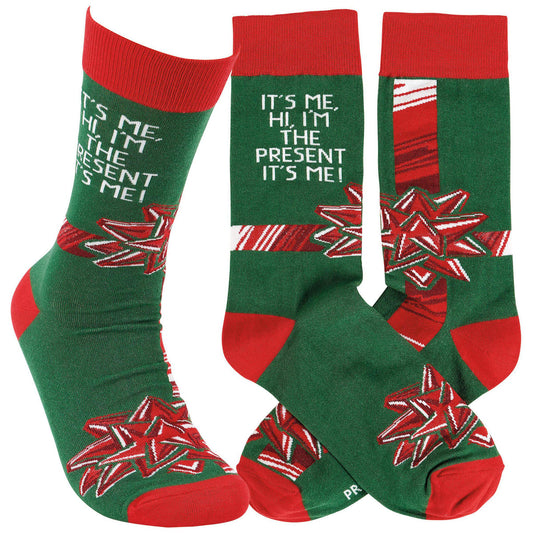 It's Me, Hi, I'm The Present. It's Me! Socks