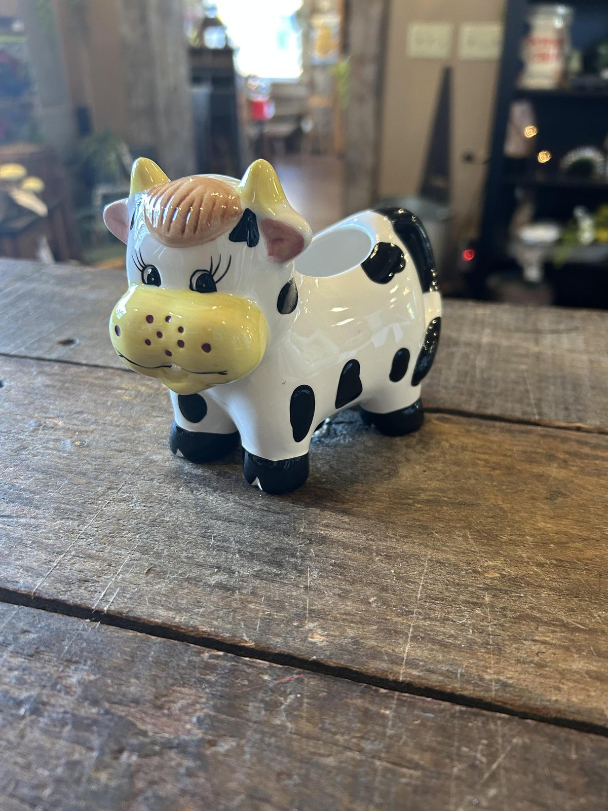 Vintage Holstein Cow Creamer