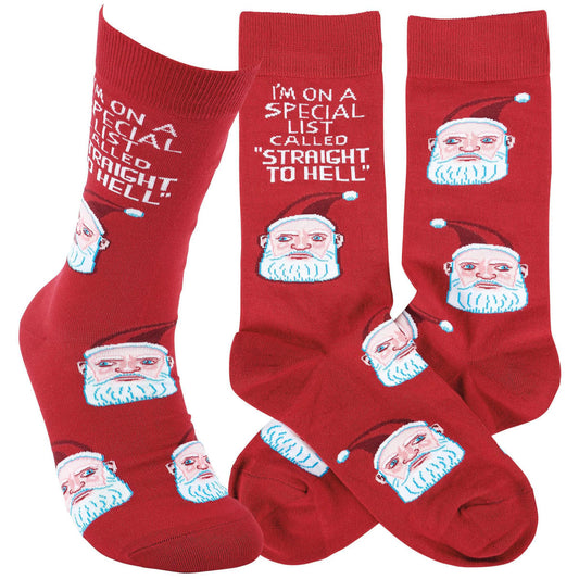 I'm On A Special List Socks