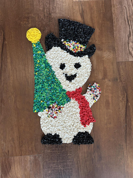 Popcorn Snowman