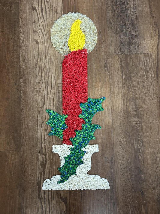 Popcorn Christmas Candle