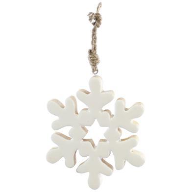 Enameled Snowflake Ornament