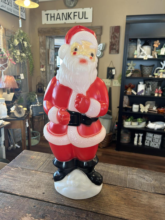 Vintage Santa Blow Mold