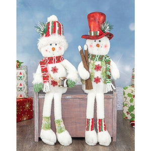 Classic Snowman With Dangle Legs