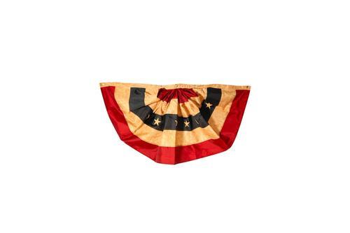 American Bunting - Tea Stained 36"