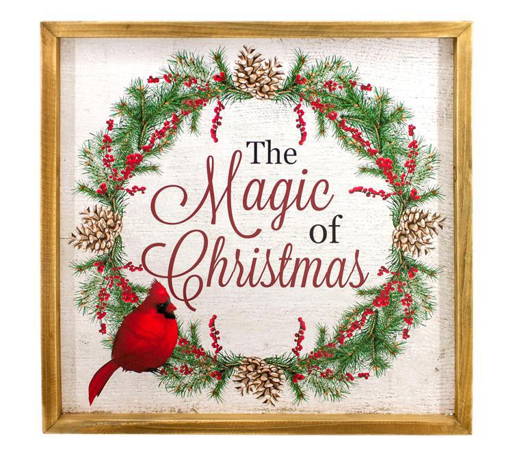 The Magic Of Christmas Sign