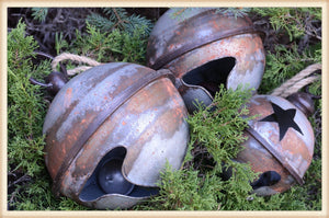 Large Distressed Jingle Bell