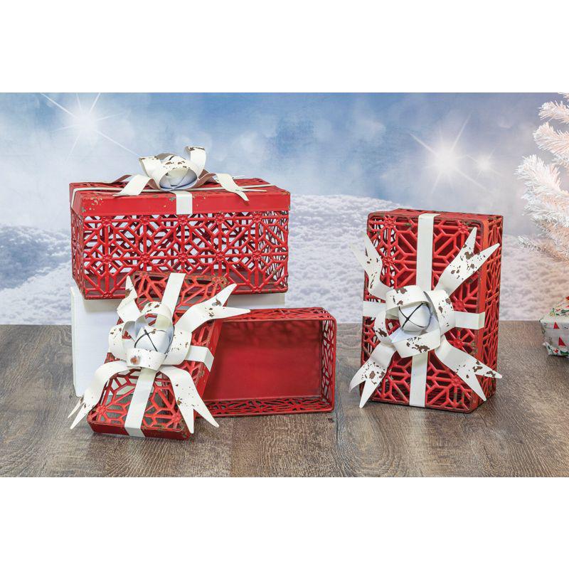Large White Ribbon Gift Box