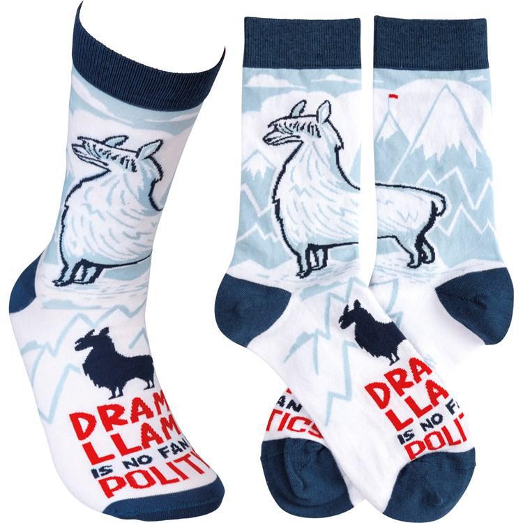 Drama Llama Socks