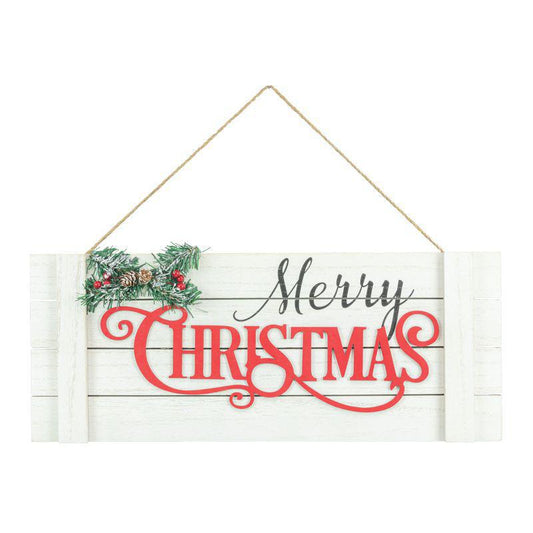 Holly Merry Christmas Sign