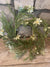 Large Rustic White Daisy Candle Ring
