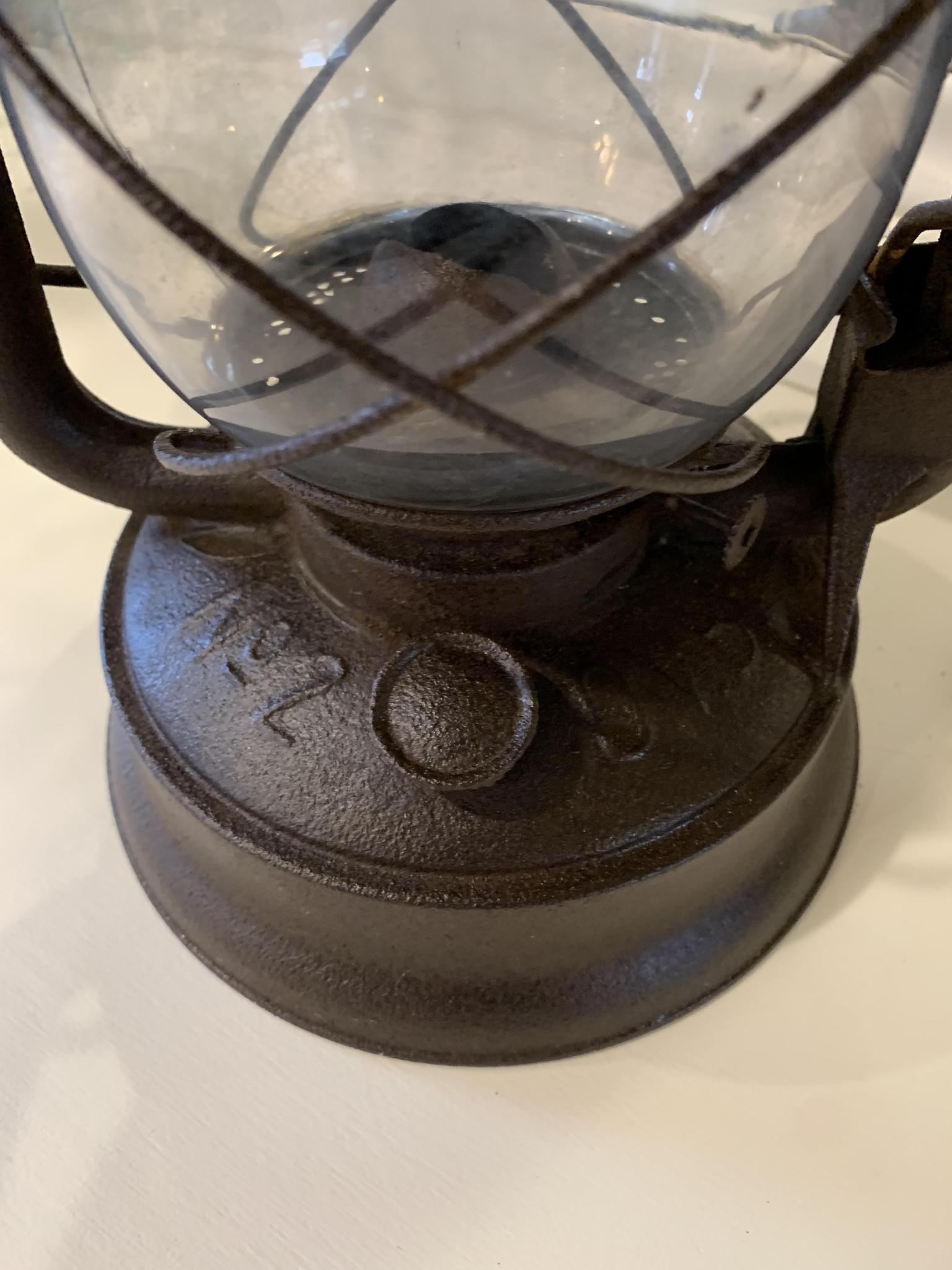 Antique Hibbard Spencer Bartlett & Co Lantern