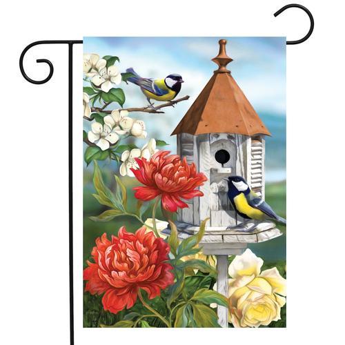 Garden Flag - Home Sweet Birdhouse