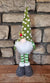 Sprightly Winter Standing Gnome  with Light