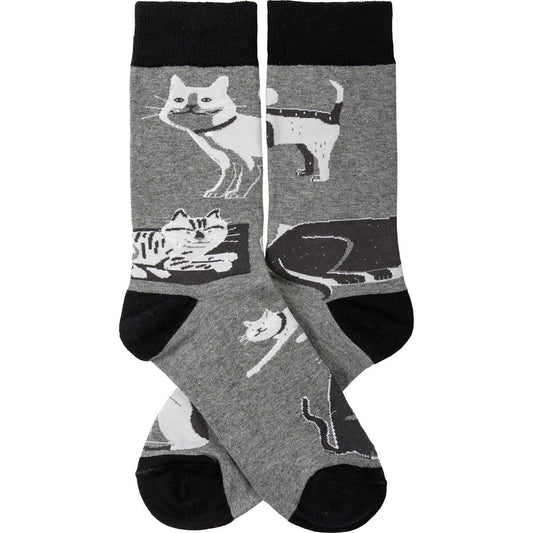 Cat & Dog Socks