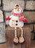 Cinnamon Snowman With Bed Legs