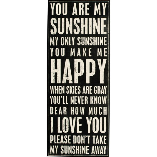 You Are My sunshine