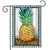 Garden Flag - Checkered Pineapple