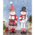Lucy & Larry Snowman Stander