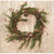 Evergreen Pine W/Red Pips Wreath