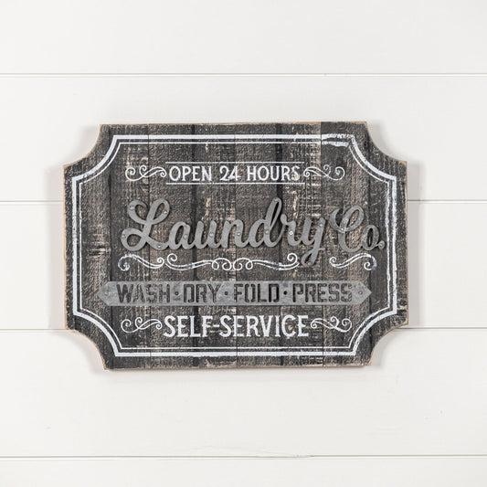 Laundry Co. Sign