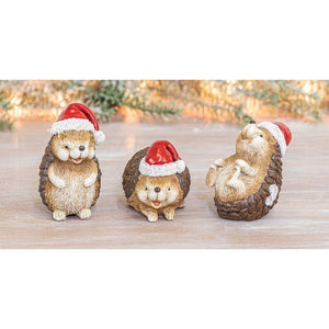 Spunky Santa Hat Hedgehog