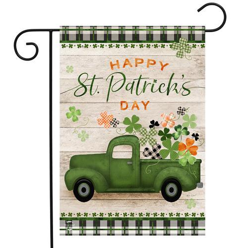 Garden Flag - St. Patrick's Day Pickup