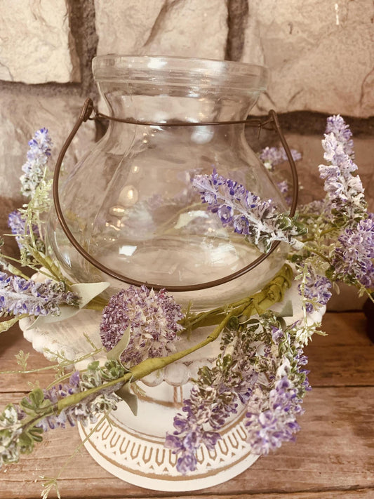 Lavender Herb Candle Ring